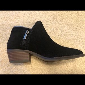 Lucky Brand Black Ankle Boots